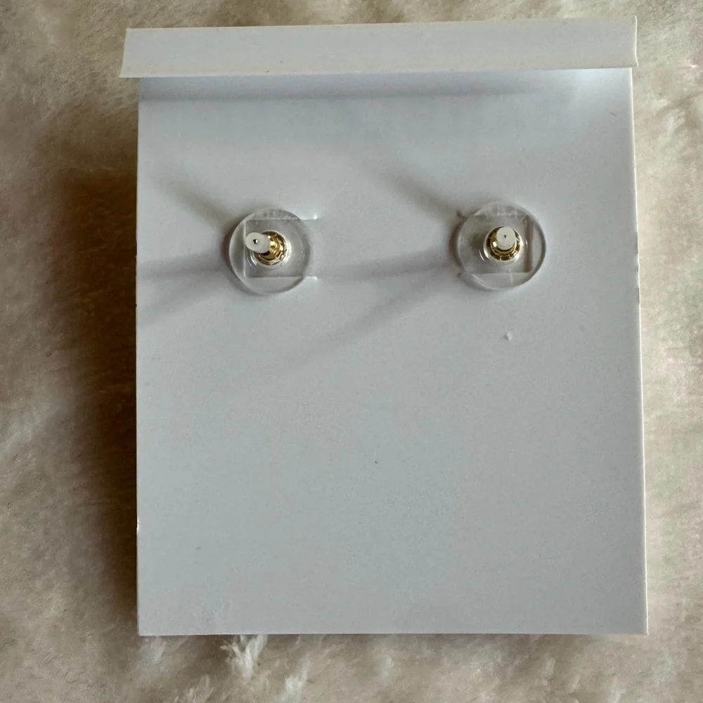 Baublebar Dee Pearl Button Stud Earrings - Picture 4 of 5